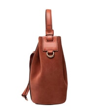 FURLA MIASTELLA Beuteltasche, zum Tragen in der Hand, aus Leder Zimt - Damentaschen - 3
