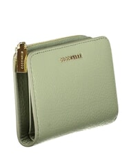 COCCINELLE METALLIC SOFT Kleine Geldb&ouml;rse aus Leder Gr&uuml;n - Brieftaschen Damen - 3