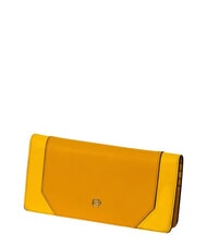 PIQUADRO MUSE Geldb&ouml;rse mit M&uuml;nzfach, aus Leder Gelb - Brieftaschen Damen - 5