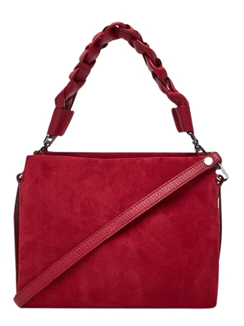 BOHEME SUEDE BIMATERIAL  Mini-Handtasche mit Schultergurt Sangria - Damentaschen