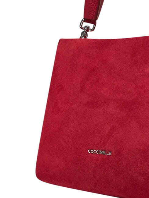 BOHEME SUEDE BIMATERIAL  Mini-Handtasche mit Schultergurt Sangria - Damentaschen
