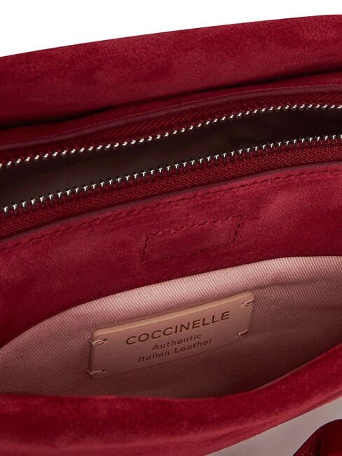 BOHEME SUEDE BIMATERIAL  Mini-Handtasche mit Schultergurt Sangria - Damentaschen