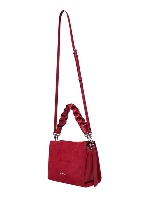 BOHEME SUEDE BIMATERIAL  Mini-Handtasche mit Schultergurt Sangria - Damentaschen
