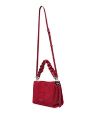 COCCINELLE BOHEME SUEDE BIMATERIAL  Mini-Handtasche mit Schultergurt Sangria - Damentaschen - 6