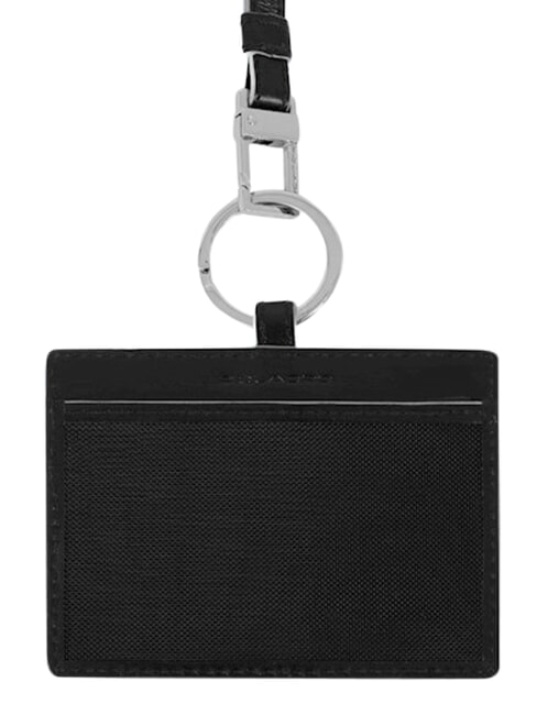 BLUE SQUARE Karten- oder Ausweishalter, Hals Schwarz - Brieftaschen Herren