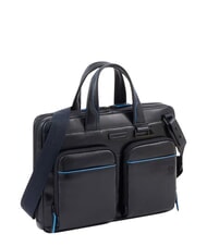 PIQUADRO B2 REVAMP 14-Zoll-Laptop-Aktentasche aus Leder - Arbeitstaschen