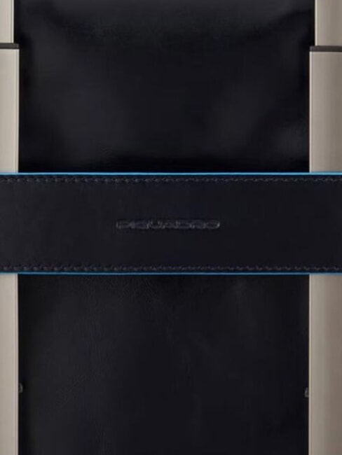 B2 REVAMP 14-Zoll-Laptop-Aktentasche aus Leder Blau - Arbeitstaschen