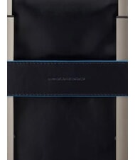 PIQUADRO B2 REVAMP 14-Zoll-Laptop-Aktentasche aus Leder Blau - Arbeitstaschen - 5