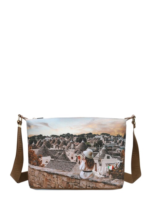 YESBAG L Schultertasche romantische Trulli - Damentaschen
