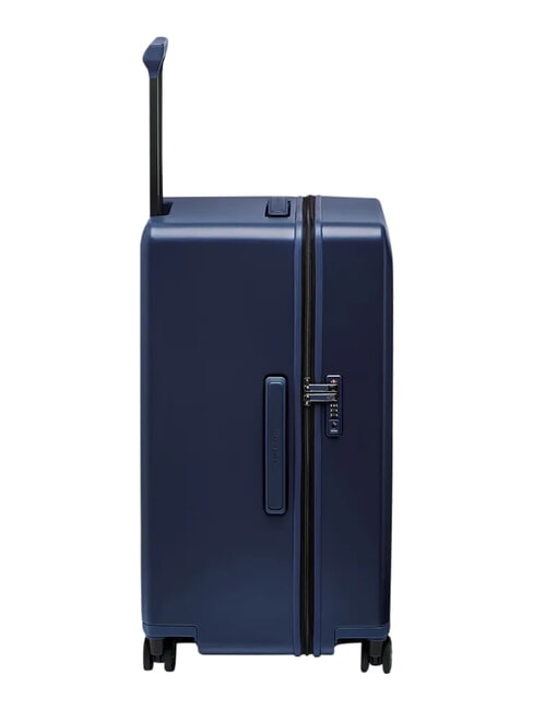 ROADSTER HARDCASE 4W Gro&szlig;er, extrem widerstandsf&auml;higer Trolley Blau - Harte Trolleys