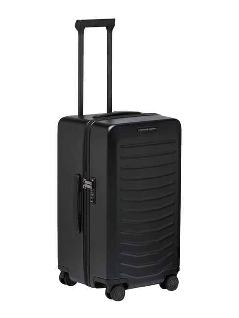 ROADSTER HARDCASE 4W Mittelgro&szlig;er Trolley, extrem widerstandsf&auml;hig Schwarz - Harte Trolleys