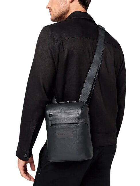 URBAN ECO LEATHER Umh&auml;ngetasche Schwarz - Umh&auml;ngetaschen Herren