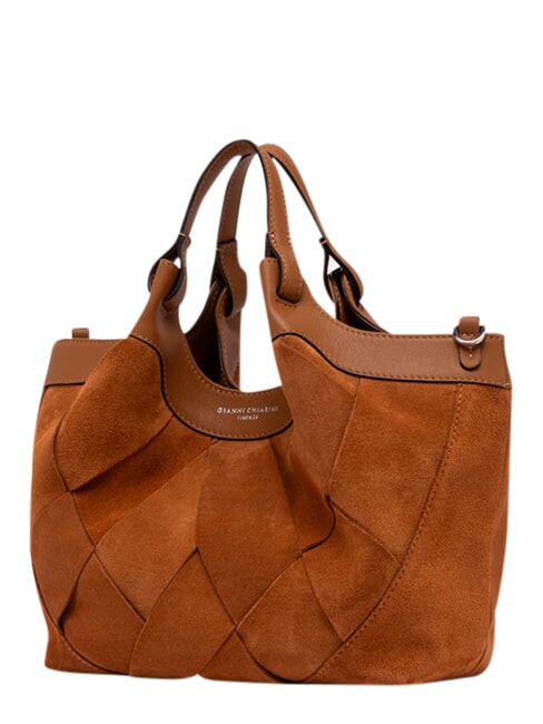 DUA Handtasche mit Schulterriemen Karamell - Damentaschen