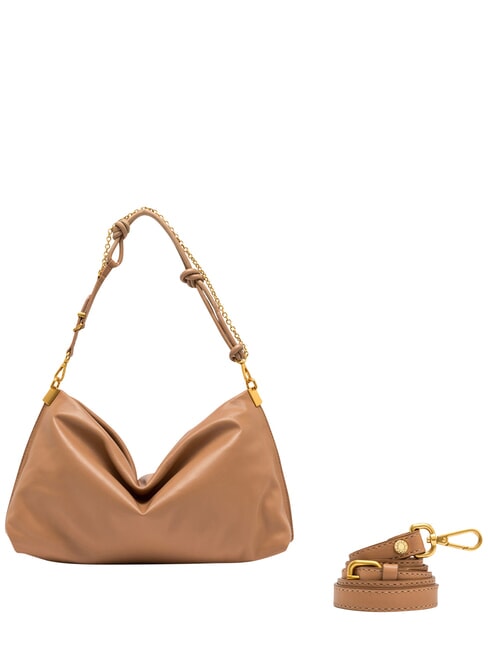 FANNY Schultertasche mit Schultergurt Ton - Damentaschen