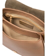 GIANNI CHIARINI HELENA ROUND Schultertasche mit Schulterriemen aus Leder Ton - Damentaschen - 6