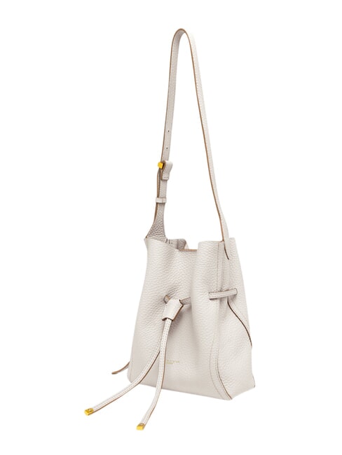 SIENNA Schultertasche aus Leder Sand - Damentaschen