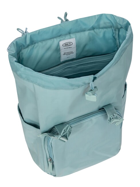 POSITANO Rucksack mit Laptopfach hellblau - Rucks&auml;cke f&uuml;r Schule &amp; Freizeit