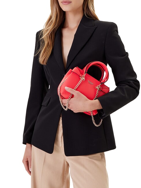 LORELEI  Mini-Handtasche mit Schulterriemen Korallenrot - Damentaschen