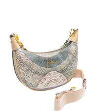 GATTINONI PLANETARIUM Schultertasche mit Schultergurt Aquarell/Beige - Damentaschen - 2