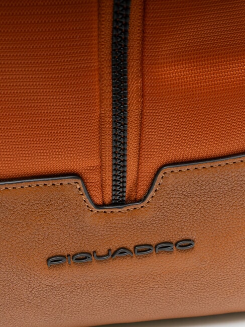 MARCEL Reiserucksack f&uuml;r PC und iPad orange/leder - PC-Rucks&auml;cke