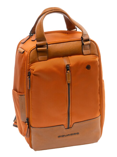MARCEL Reiserucksack f&uuml;r PC und iPad orange/leder - PC-Rucks&auml;cke