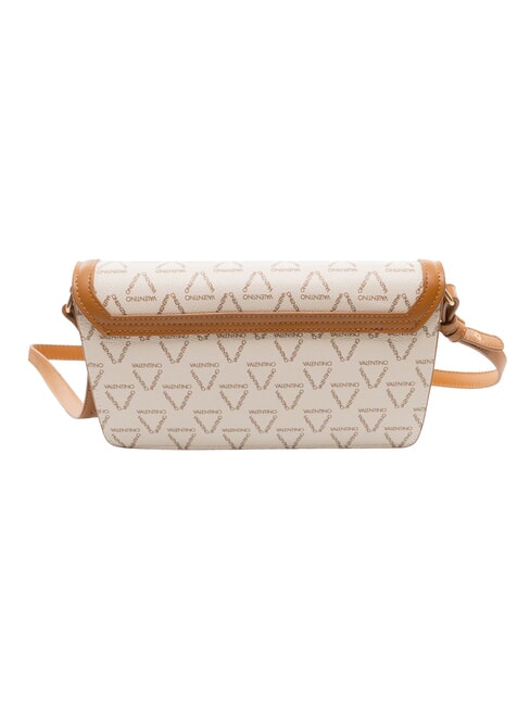 LADY RE Schultertasche, doppelt tragbar wei&szlig;/Leder - Damentaschen