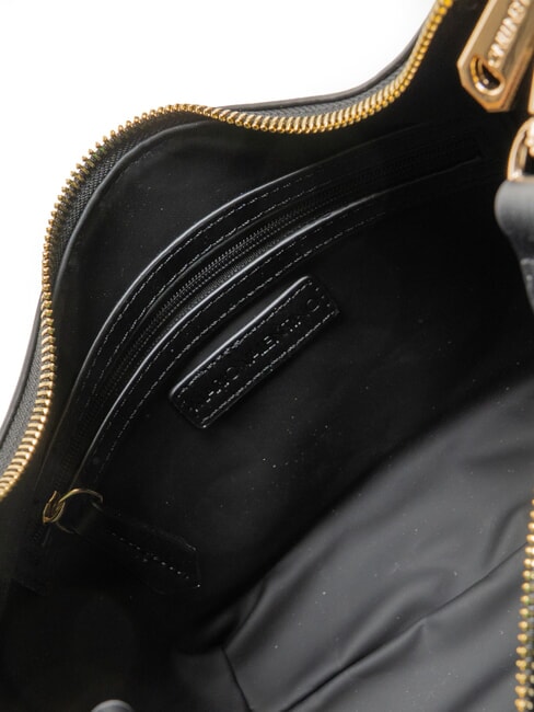 LADY RE Schultertasche mit Schultergurt schwarz/mehrfarbig - Damentaschen