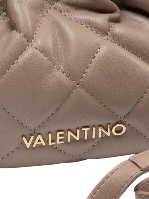 OCARINA Gesteppte Clutch mit Schultergurt taupe - Damentaschen