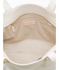 COCCINELLE MALORY  Schulter-Shopper aus Leder Wei&szlig; - Damentaschen - 4