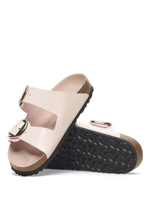 ARIZONA BIG BUCKLE Ledersandalen Hellrosa - Damenschuhe