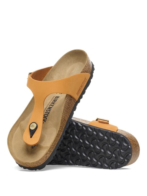 GIZEH Ledersandalen gebranntes Orange - Damenschuhe