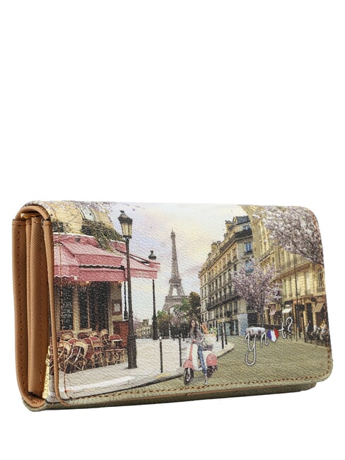 YESBAG  Continental Brieftasche Schleier Paris - Brieftaschen Damen