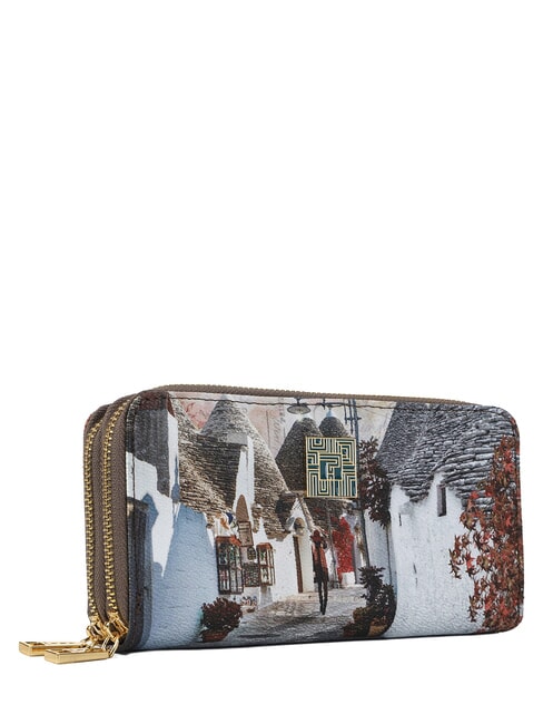 CITY LIFE Gro&szlig;e Geldb&ouml;rse mit Rundum-Rei&szlig;verschluss trulli - Brieftaschen Damen