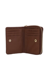 YNOT LUX Kompaktes Portemonnaie Mahagoni - Brieftaschen Damen - 3