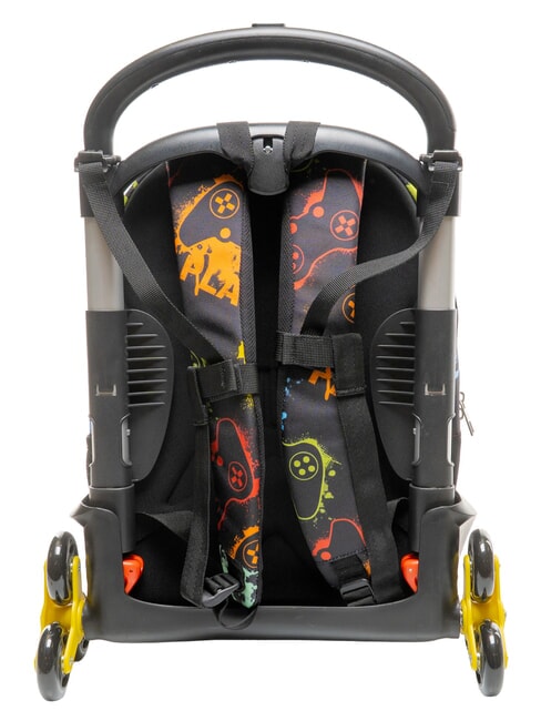 FLASHY SIGN Rucksack mit Trolley Schwarz - Rucks&auml;cke mit Trolleyfunktion