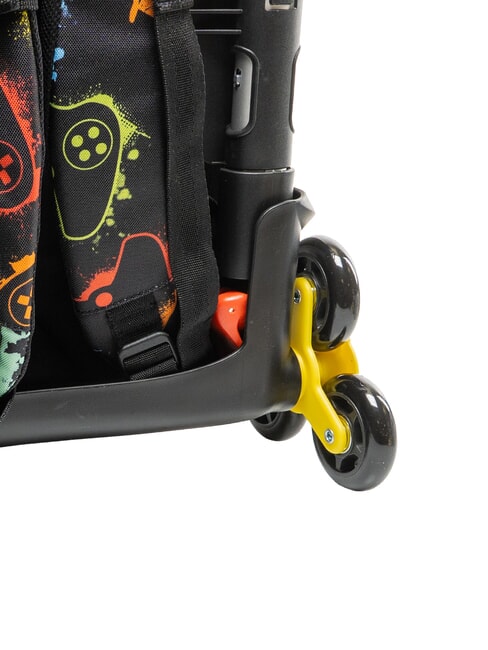 FLASHY SIGN Rucksack mit Trolley Schwarz - Rucks&auml;cke mit Trolleyfunktion