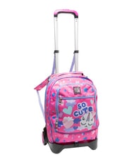 YUB HAYRIDE Rucksack mit Trolley fuchsiafluo - Rucks&auml;cke mit Trolleyfunktion - 5