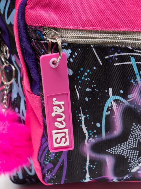 SJ EVER FIXSTAR GIRL Rucksack Schwarz - Rucks&auml;cke f&uuml;r Schule &amp; Freizeit