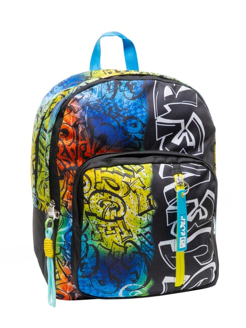 SJ EVER WRITER BOY Rucksack Schwarz - Rucks&auml;cke f&uuml;r Schule &amp; Freizeit