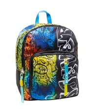 SJGANG SJ EVER WRITER BOY Rucksack Schwarz - Rucks&auml;cke f&uuml;r Schule &amp; Freizeit - 4