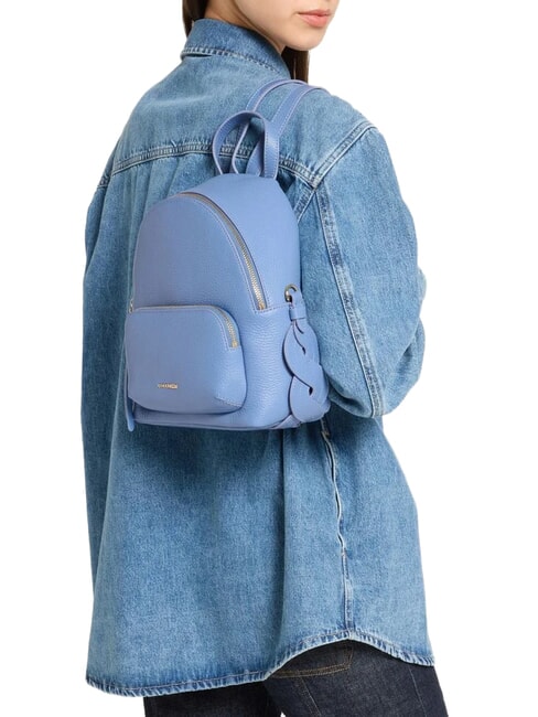 CHARLOTTE Lederrucksack Blau - Damentaschen