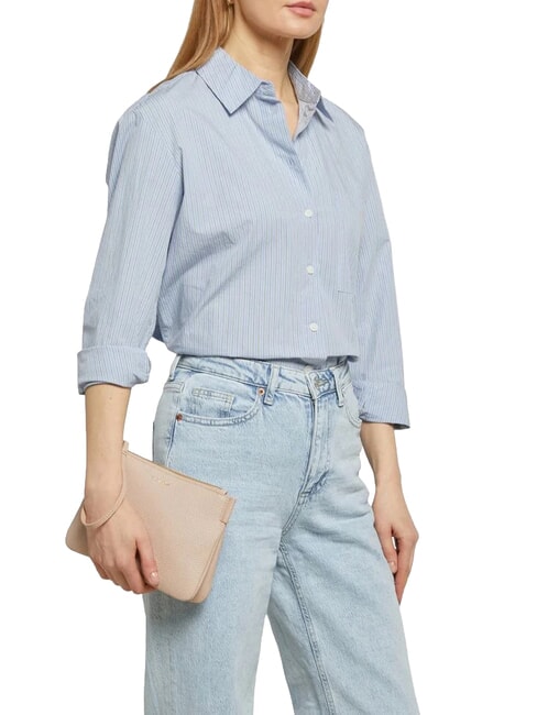 LORINE Lederclutch Rosetten - Damentaschen