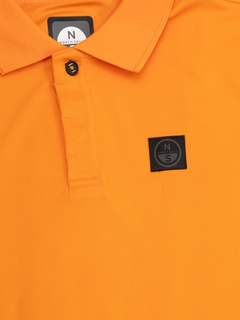 NORTH TECH L&auml;ssiges Kurzarm-Poloshirt Papaya-Orange - Herren-Polo-Shirts/Herren-Polo-Shirt/Herrenpoloshirt/Herrenpoloshirts
