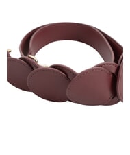 FURLA CAMPIONARIO - SFERA Schulterriemen aus Leder Rote Johannisbeere - Taschenzubeh&ouml;r - 3