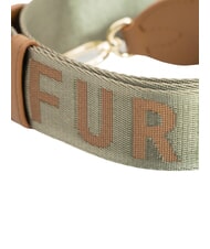 FURLA CAMPIONARIO - FIONA Schulterriemen mit Logo Salbei + Cognac - Taschenzubeh&ouml;r - 3