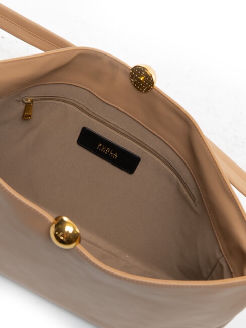 CAMPIONARIO - SFERA SOFT  Schultertasche, Leder, Hergestellt in Italien W&uuml;ste - Damentaschen