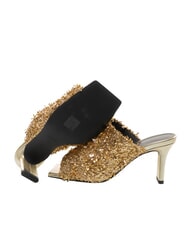 FURLA CAMPIONARIO - DIAMANTE  Sandalen mit Strasssteinen Farbe Gold + Farbe Hellgold - Damenschuhe - 5
