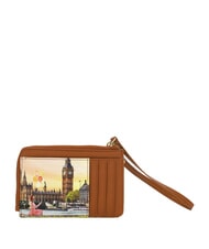 YNOT YESBAG Flaches Kartenetui mit Rei&szlig;verschluss und Handgelenkschlaufe gelbe Blume - Brieftaschen Damen - 3