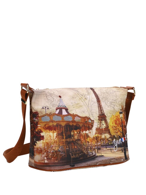 YESBAG L Schultertasche lustiges Paris - Damentaschen