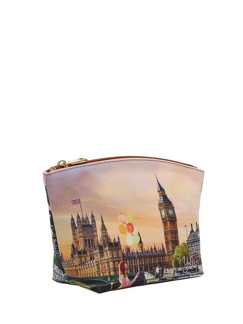 YESBAG Ausgestellter Kosmetikkoffer gelbe Blume - Beauty-Case